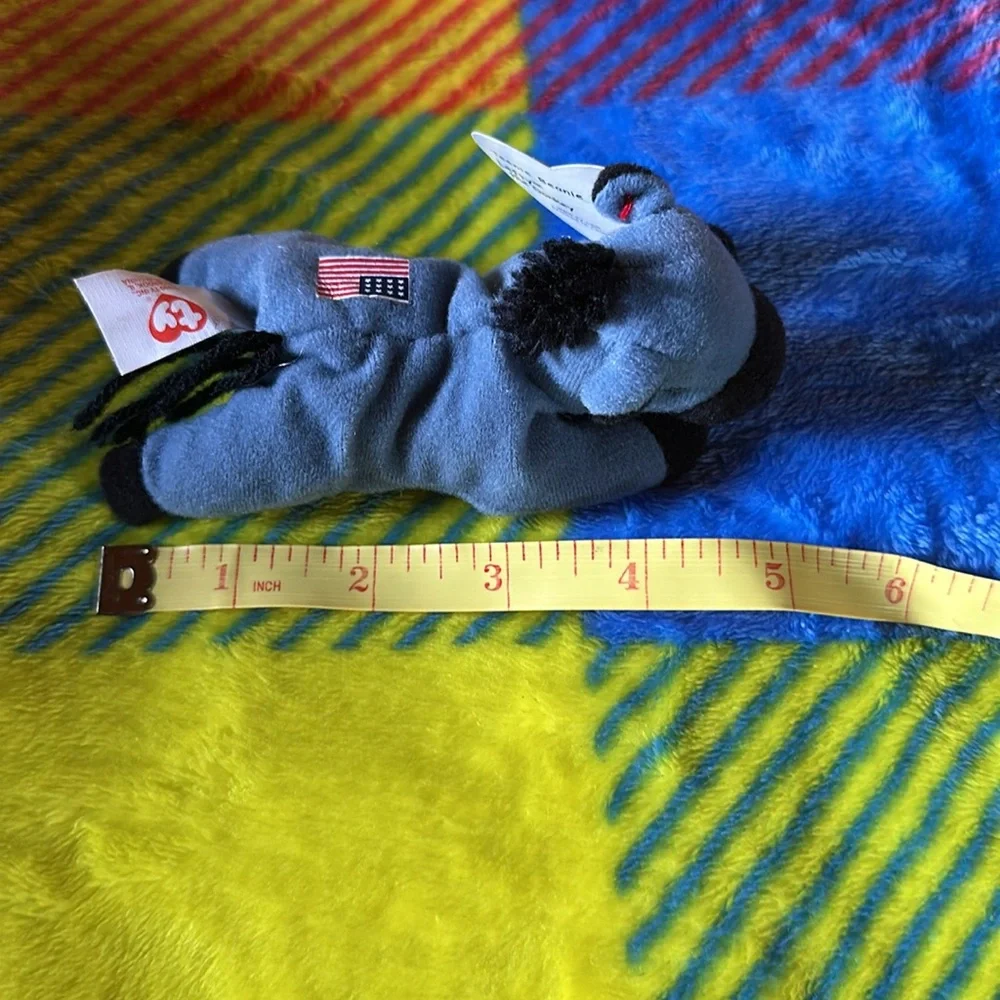 Ty Lefty the Donkey Teenie Beanie Baby